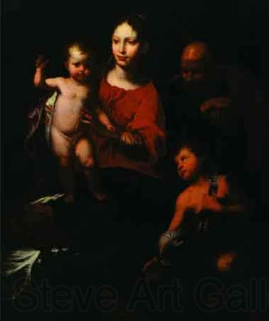 Bernardo Strozzi John the Baptist Spain oil painting art